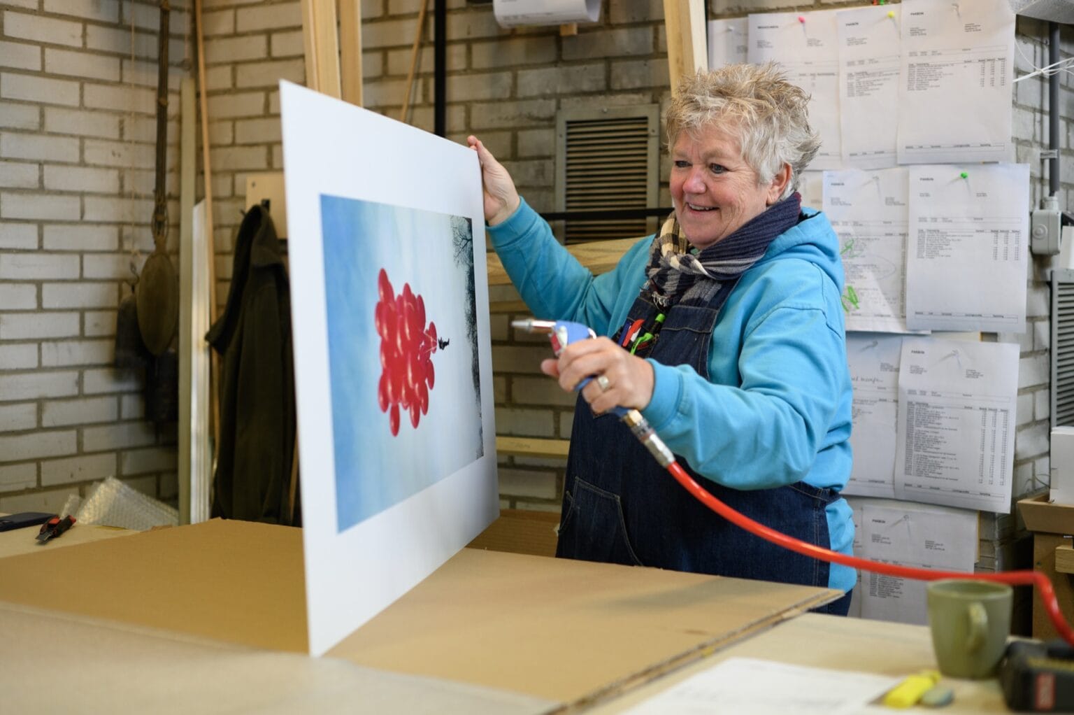 Elsevier met kunstprint